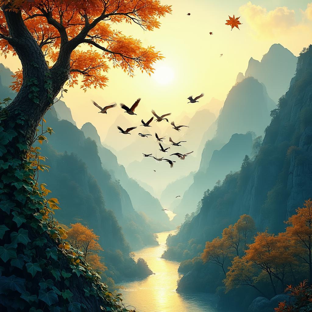 早秋 - 诗意画境