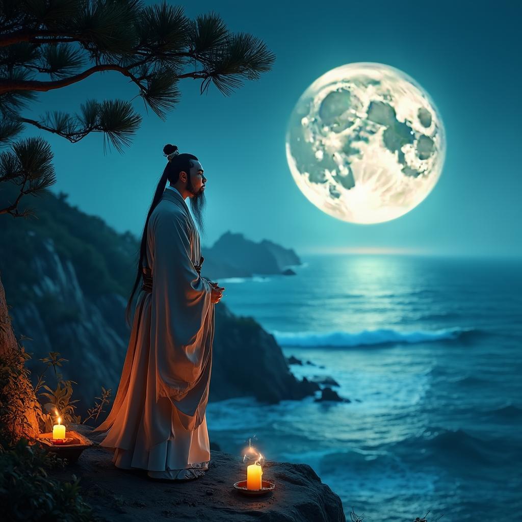 望月怀远 - 诗意画境