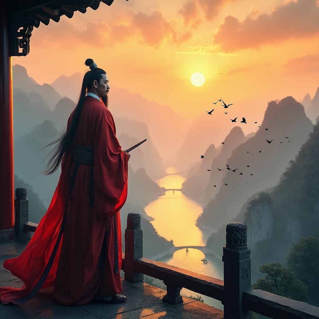 永遇乐·京口北固亭怀古 - 诗意画境