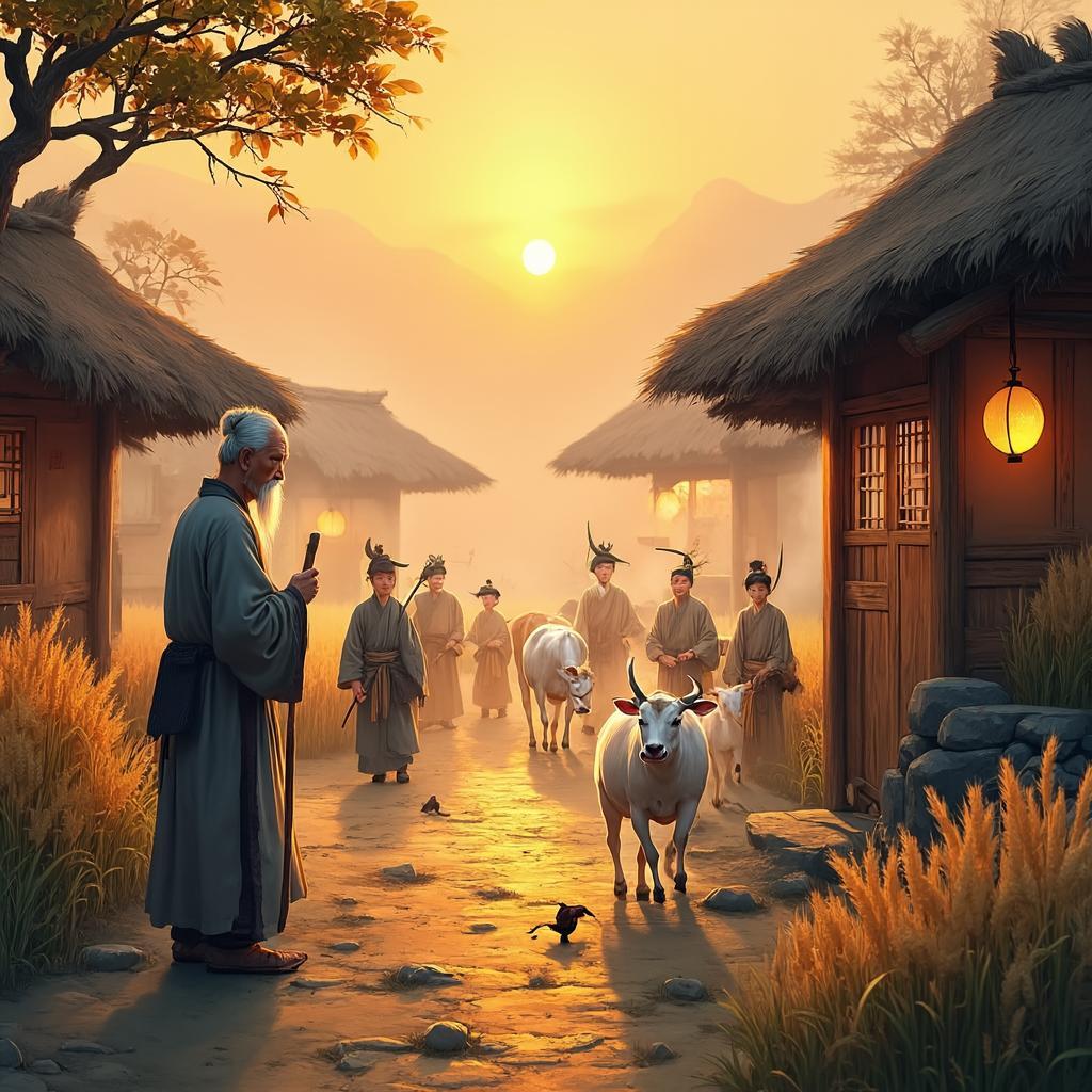 渭川田家 - 诗意画境