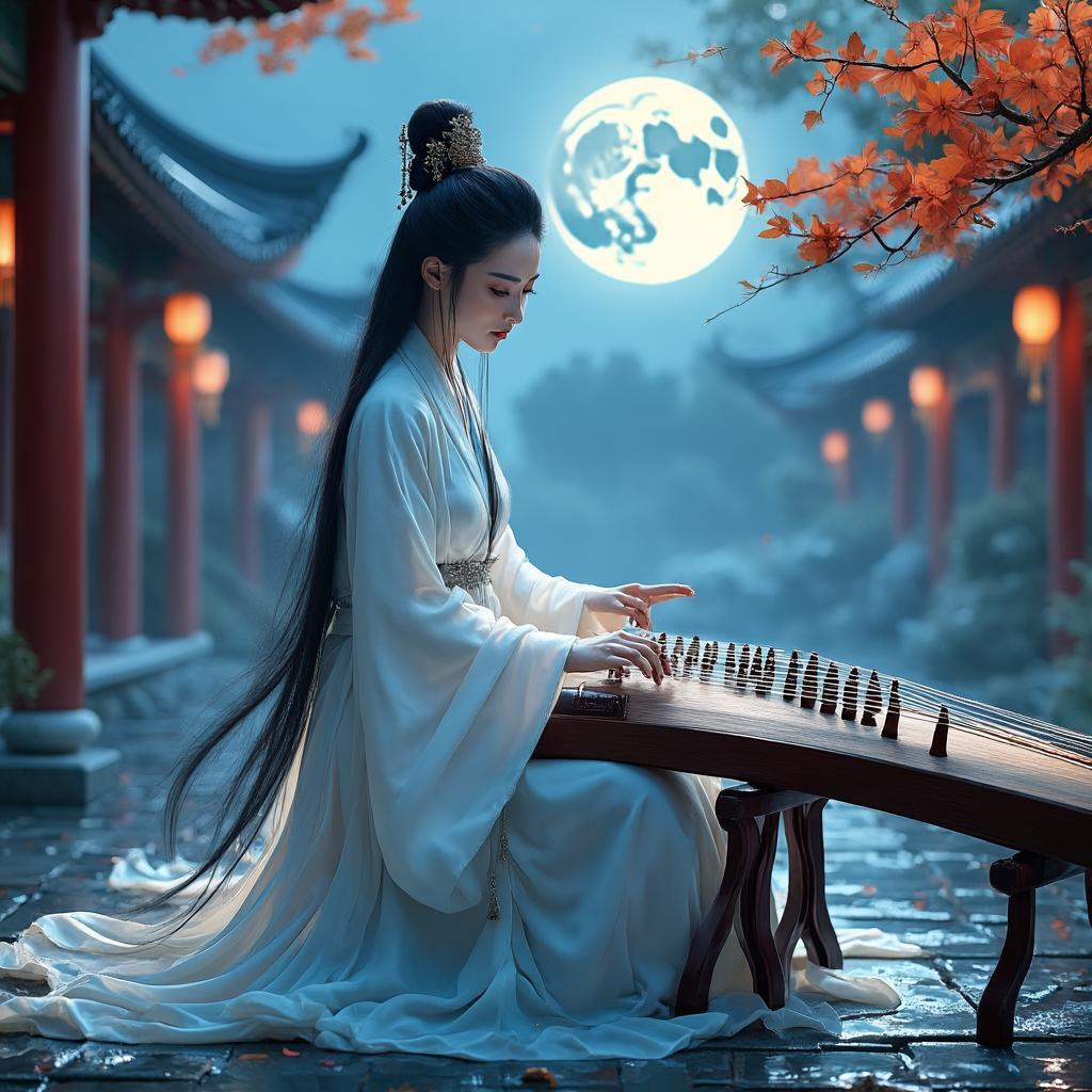 秋夜曲 - 诗意画境