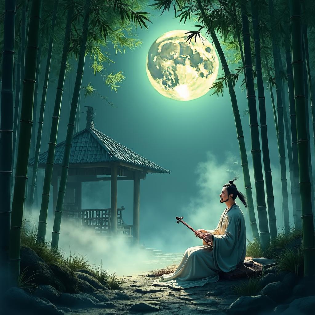 竹里馆 - 诗意画境